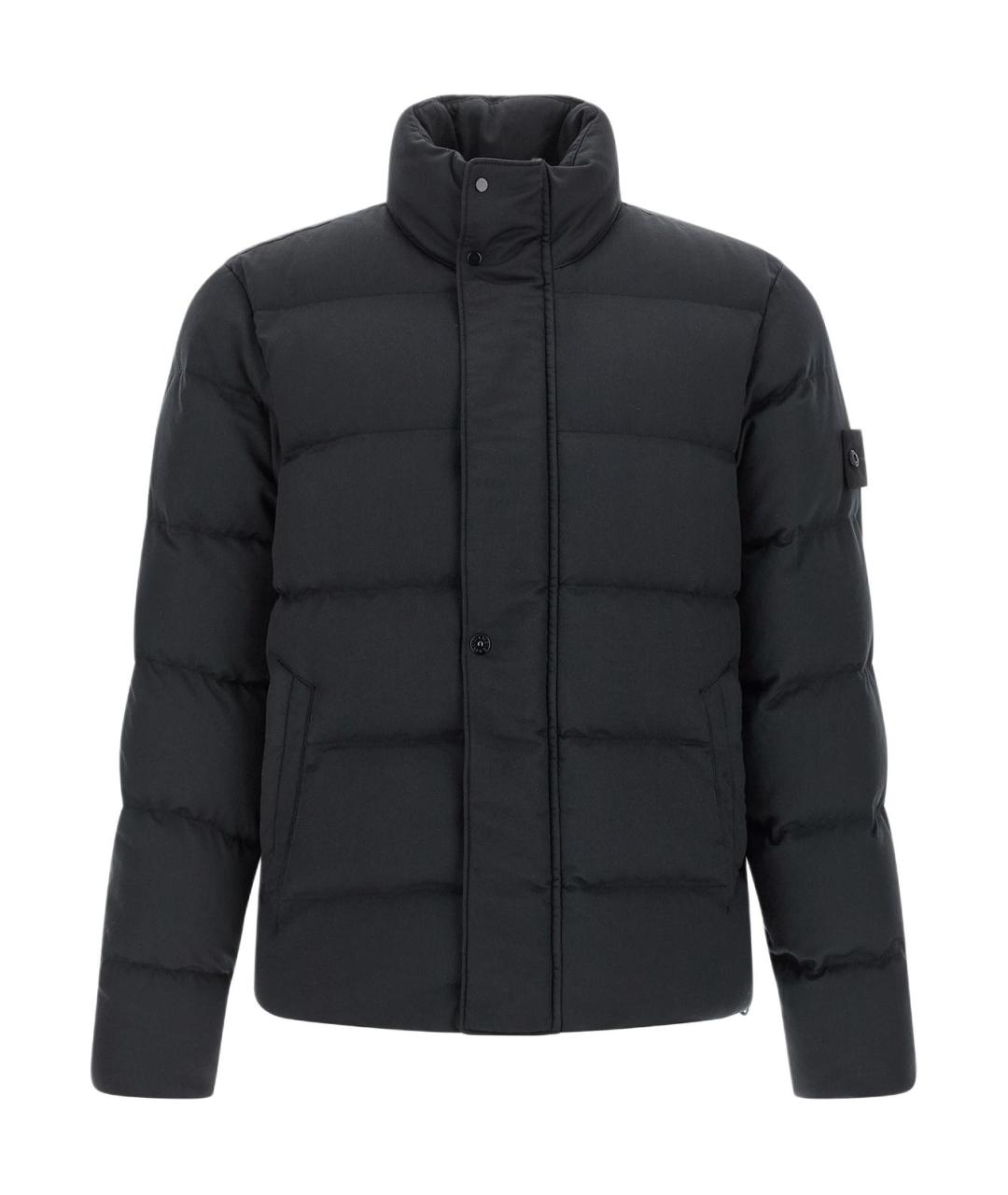 STONE ISLAND Синий пуховик, фото 1