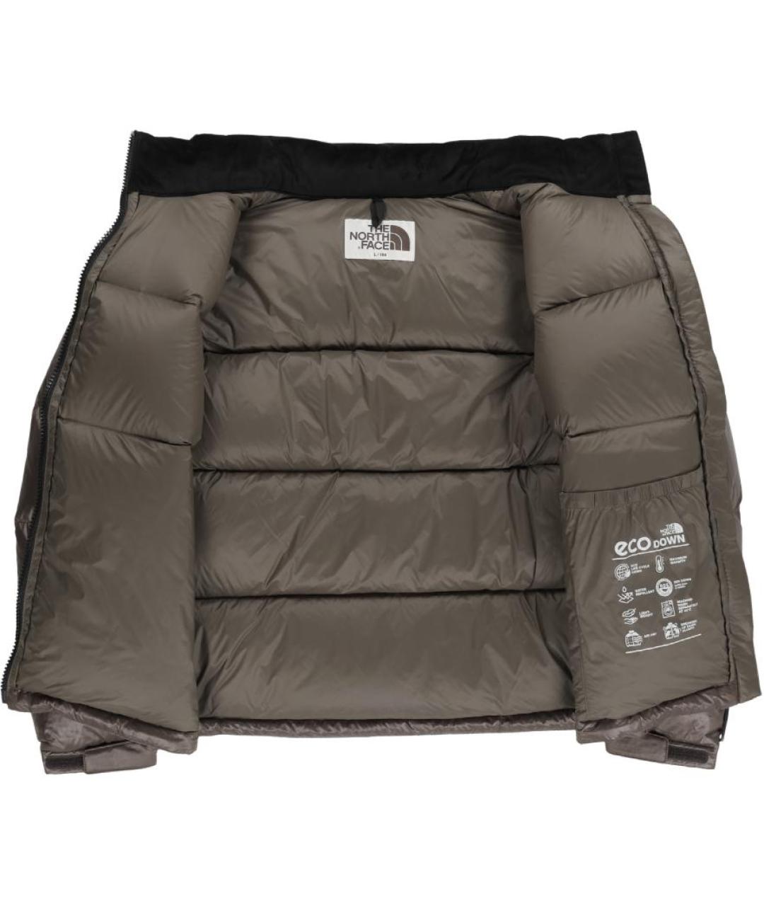 THE NORTH FACE Бежевый пуховик, фото 3
