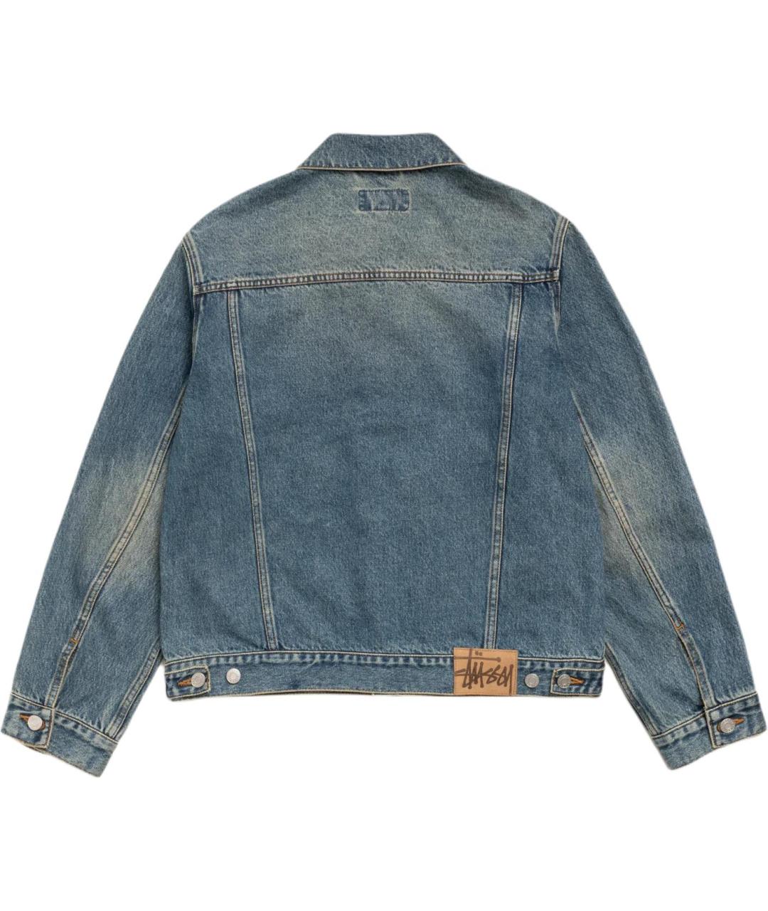 STUSSY Синяя куртка, фото 2