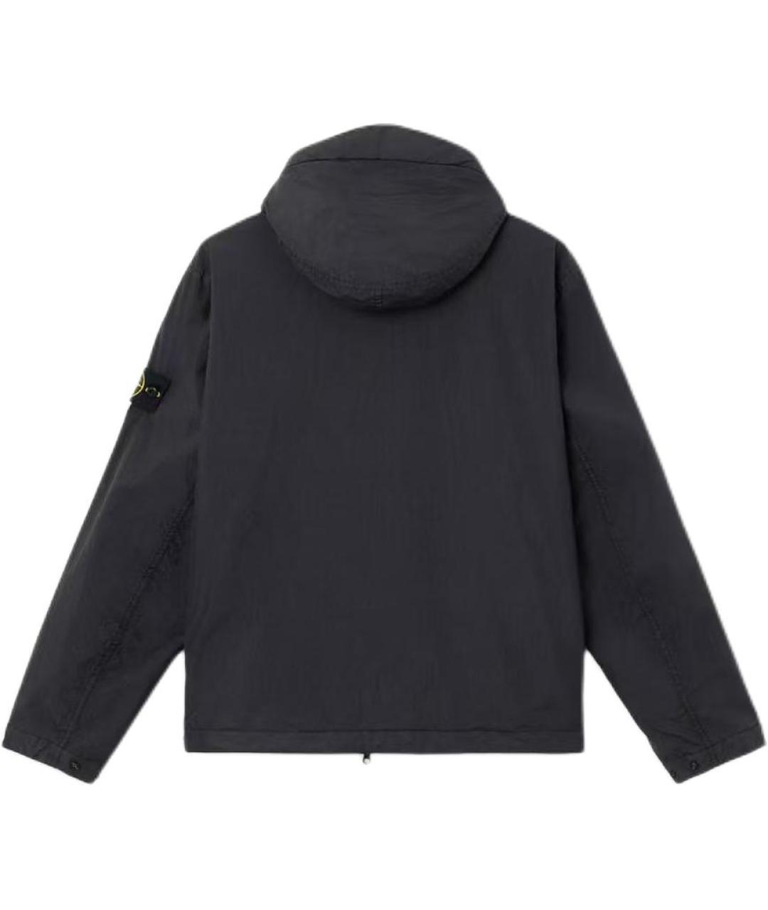 STONE ISLAND Черная куртка, фото 2