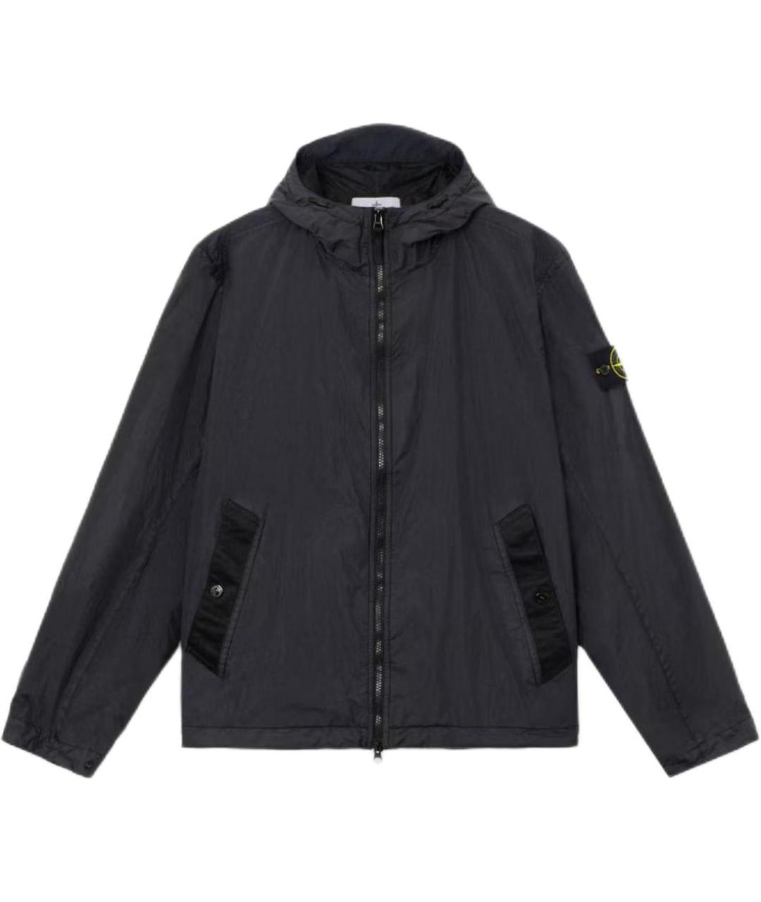 STONE ISLAND Черная куртка, фото 1