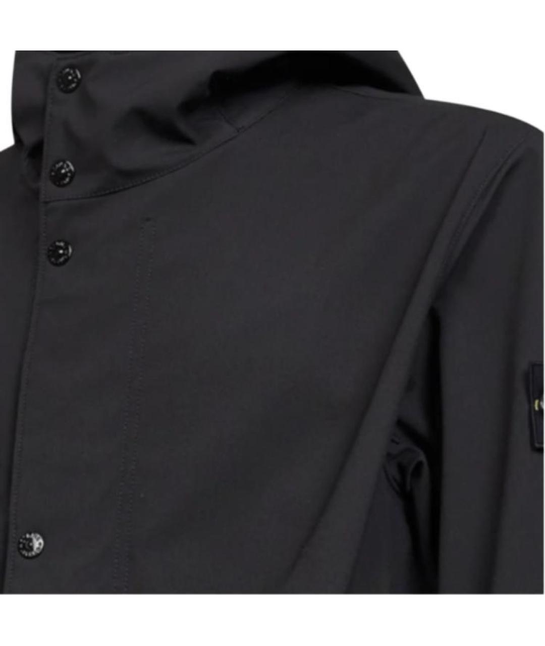 STONE ISLAND Черная куртка, фото 4
