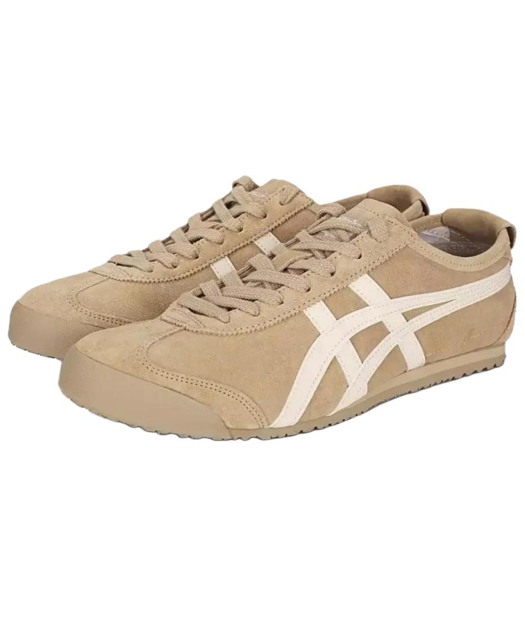 ONITSUKA TIGER Бежевые кеды, фото 3