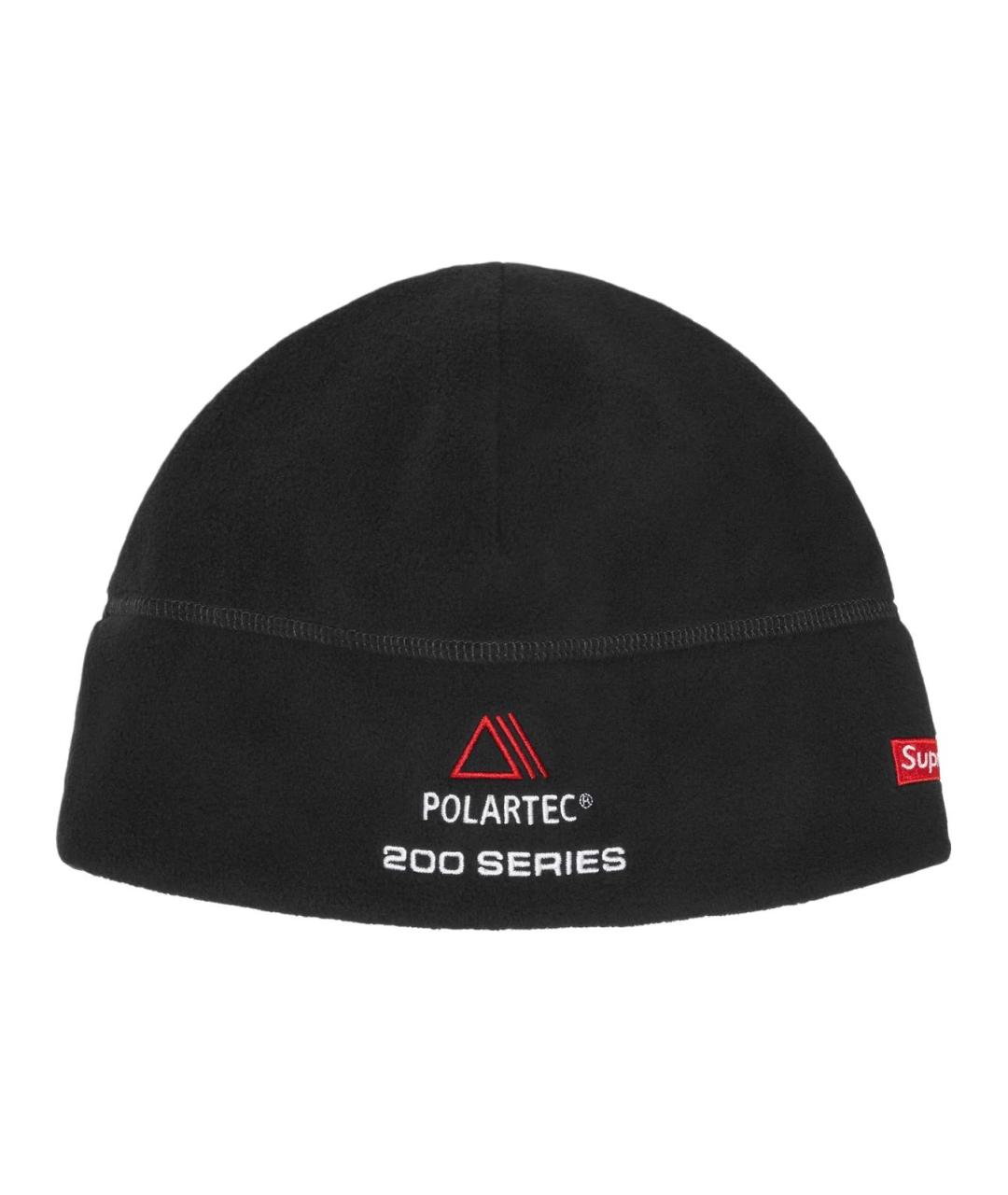 SUPREME Черная шапка, фото 2