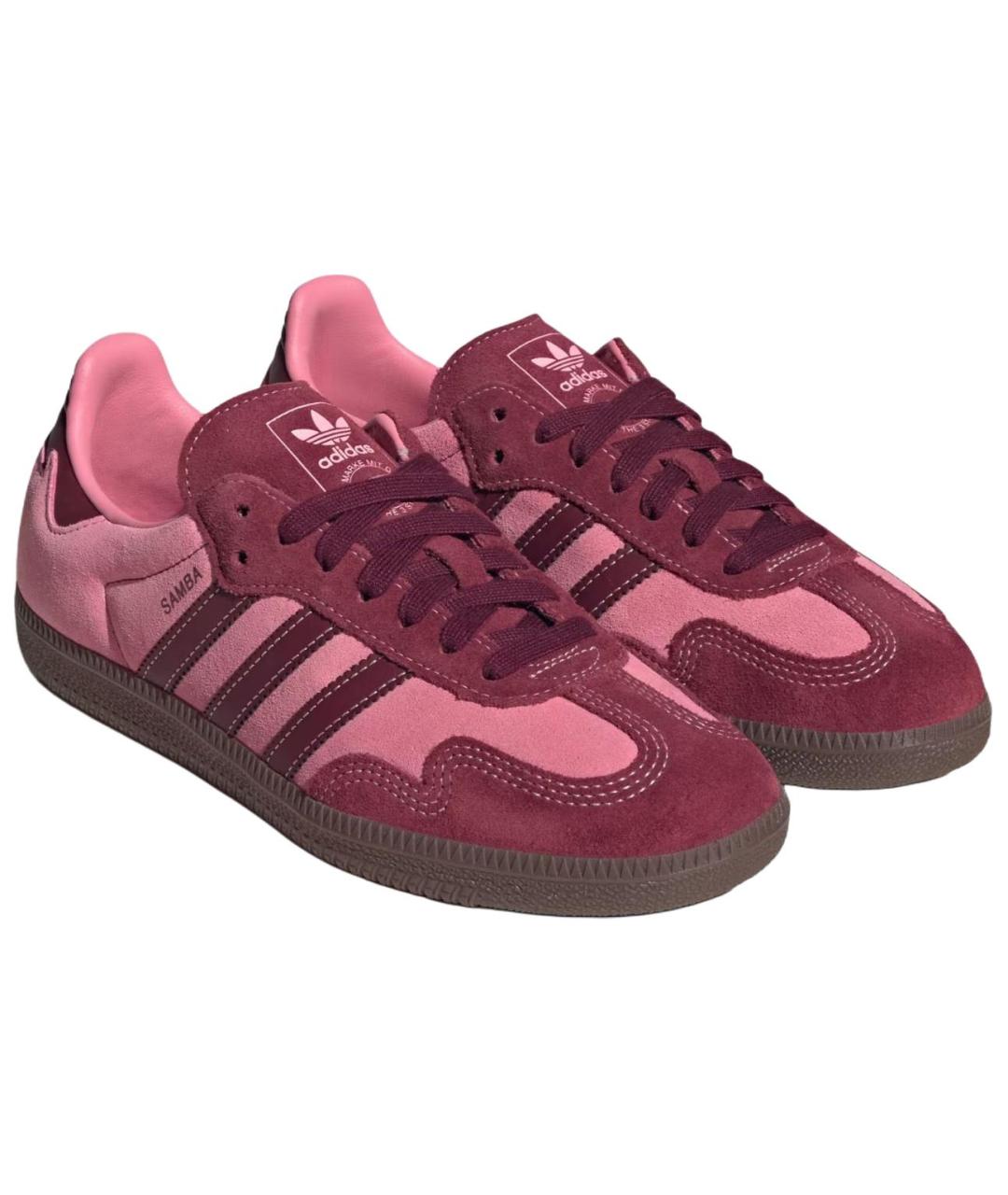 ADIDAS Розовые кеды, фото 3