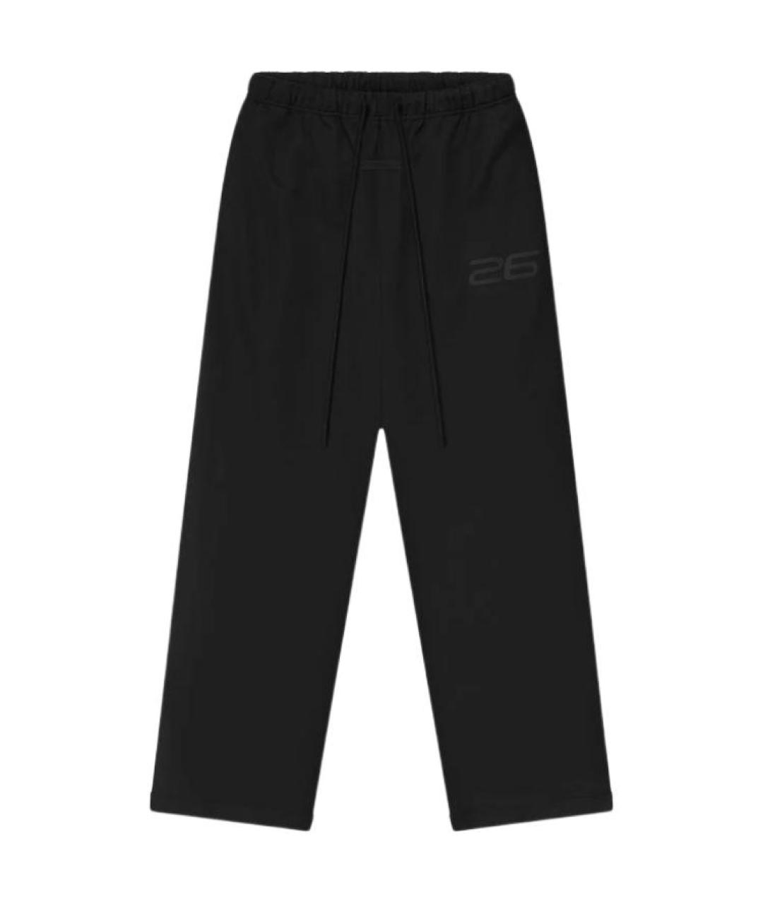 FEAR OF GOD ESSENTIALS Черные повседневные брюки, фото 1