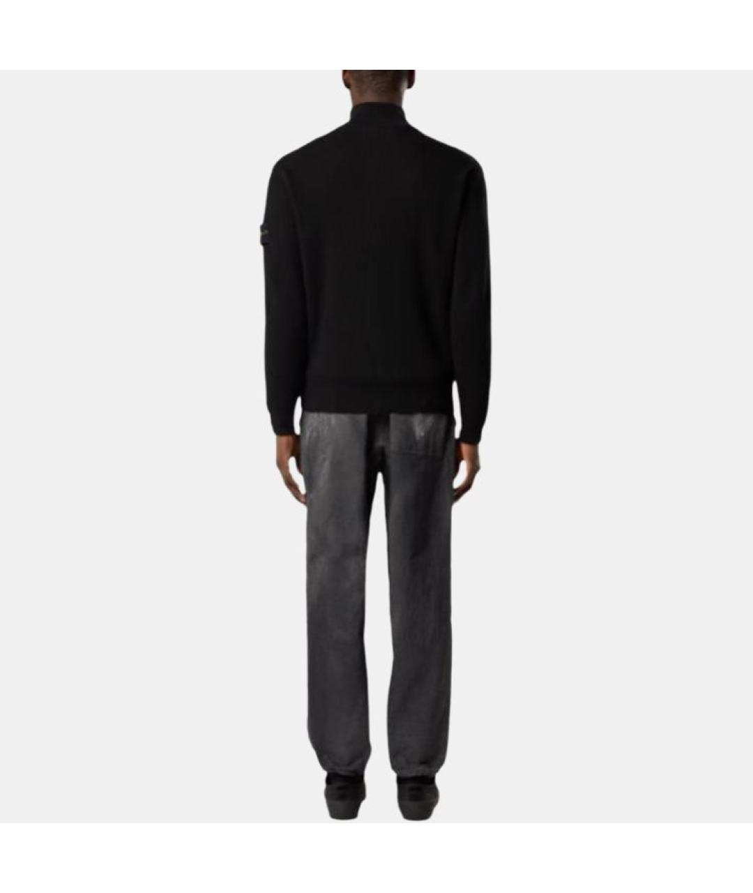 STONE ISLAND Черная куртка, фото 3