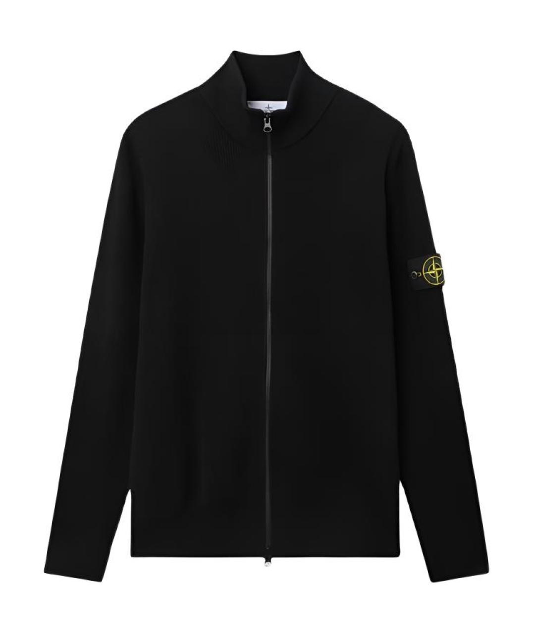 STONE ISLAND Черная куртка, фото 1