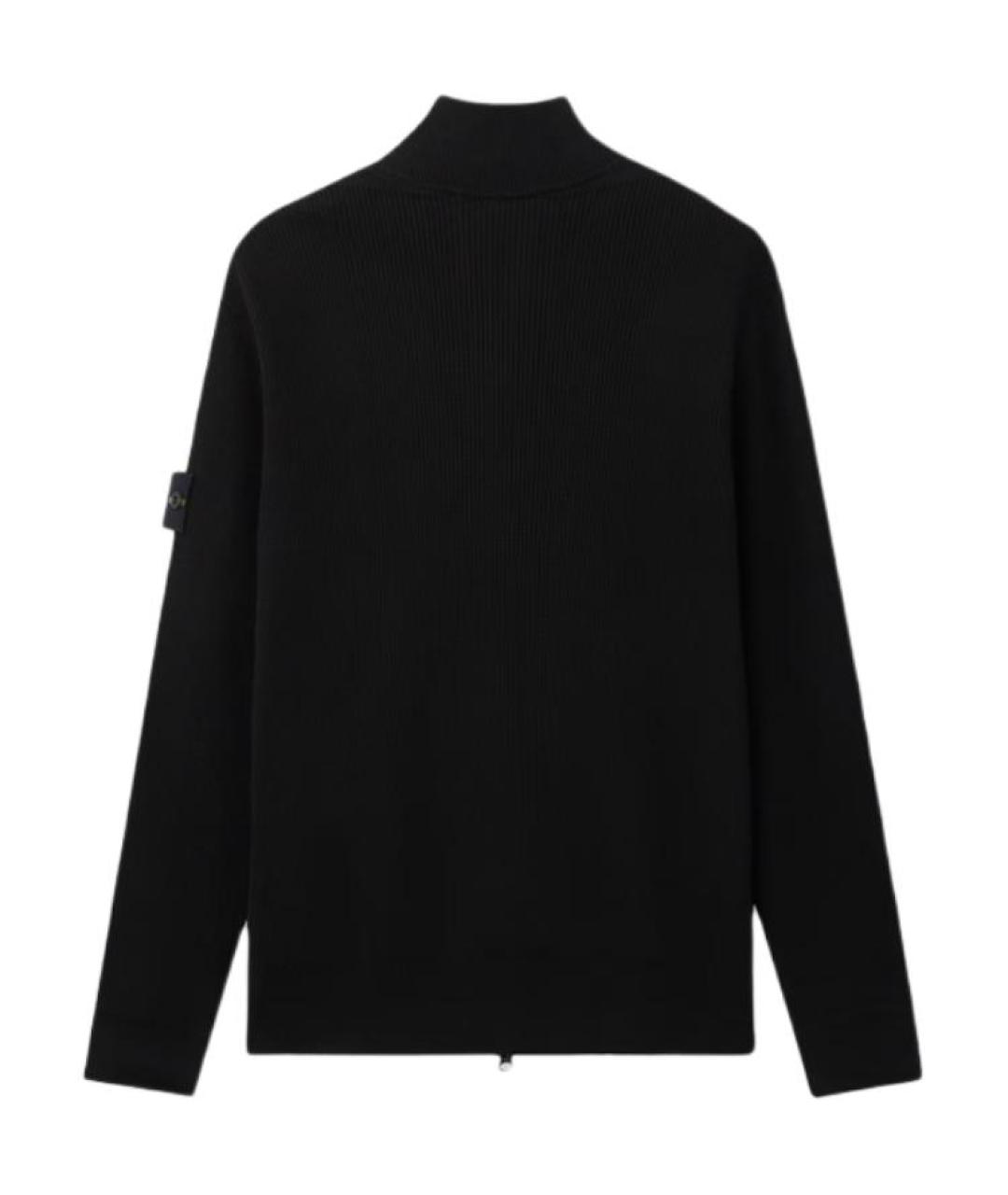 STONE ISLAND Черная куртка, фото 2