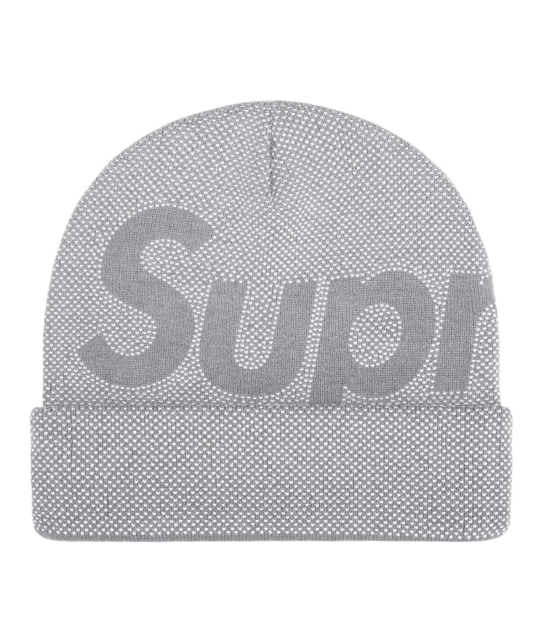SUPREME Серая шапка, фото 1