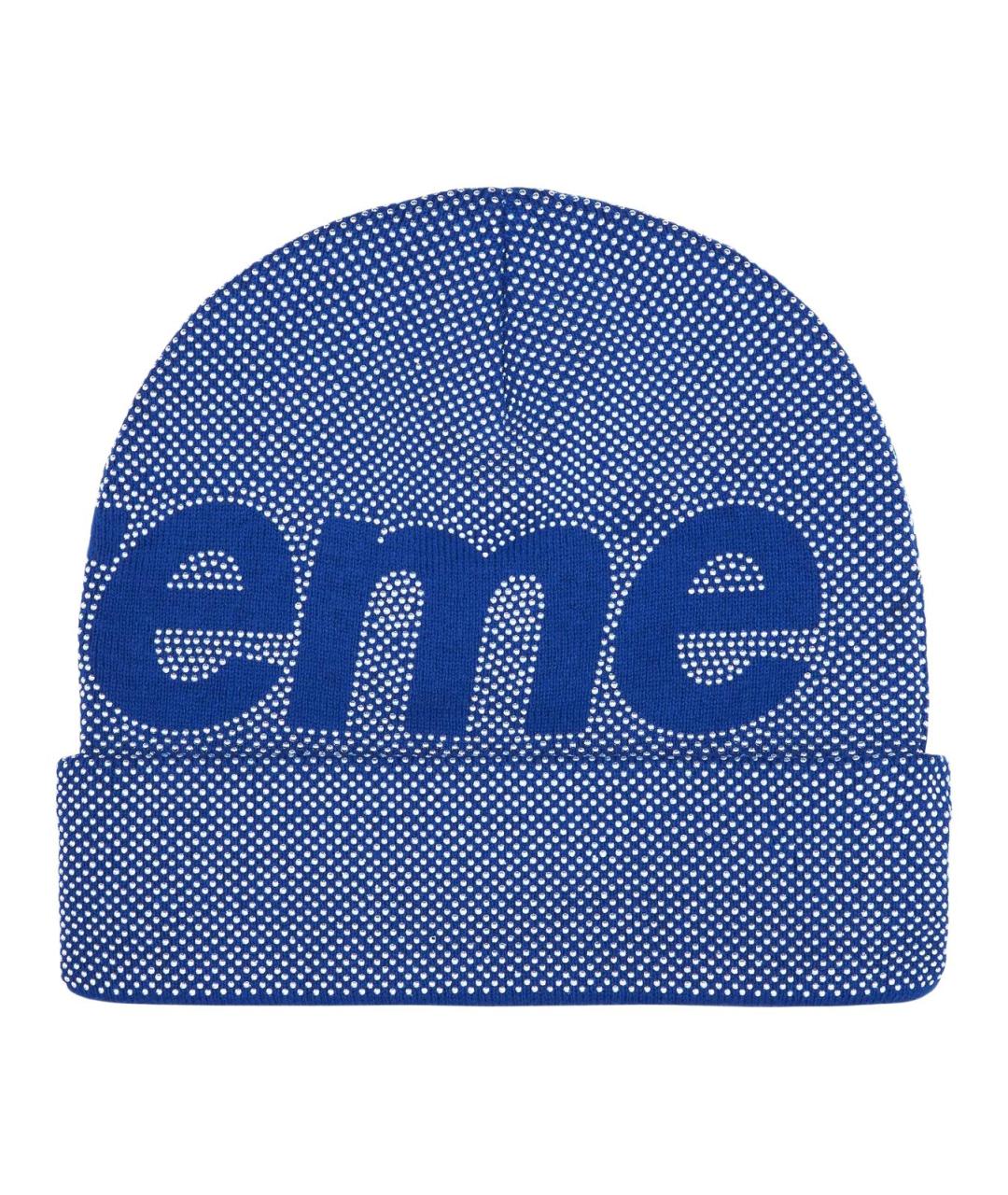 SUPREME Синяя шапка, фото 2