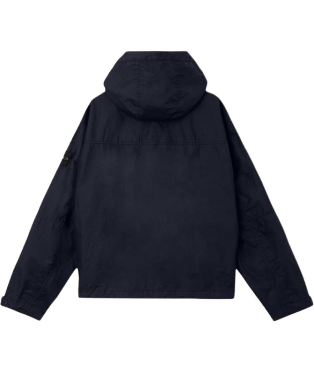 STONE ISLAND Темно-синяя куртка, фото 2
