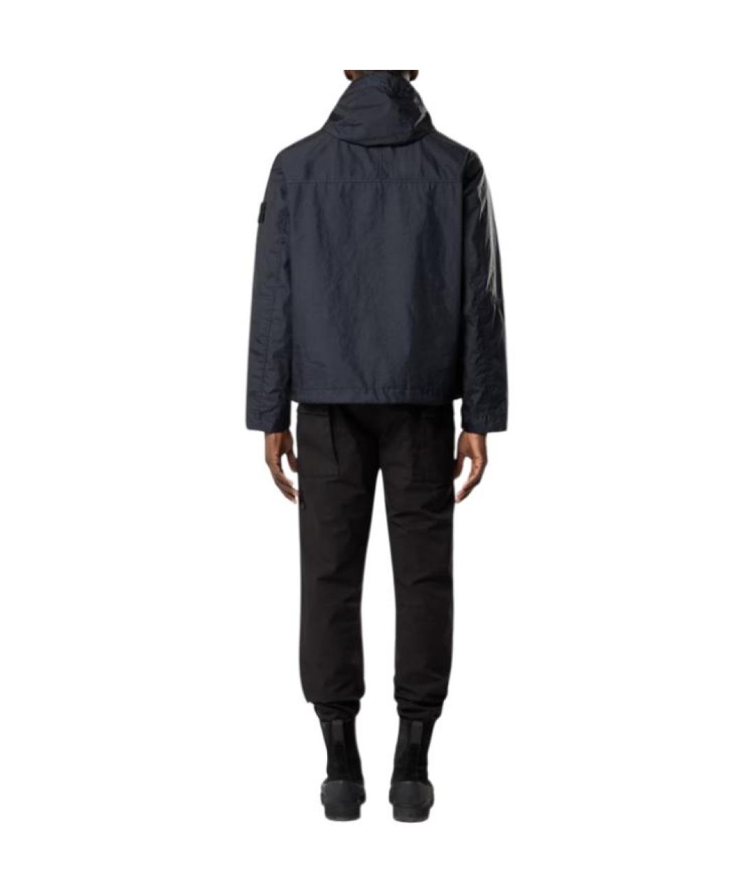 STONE ISLAND Темно-синяя куртка, фото 4
