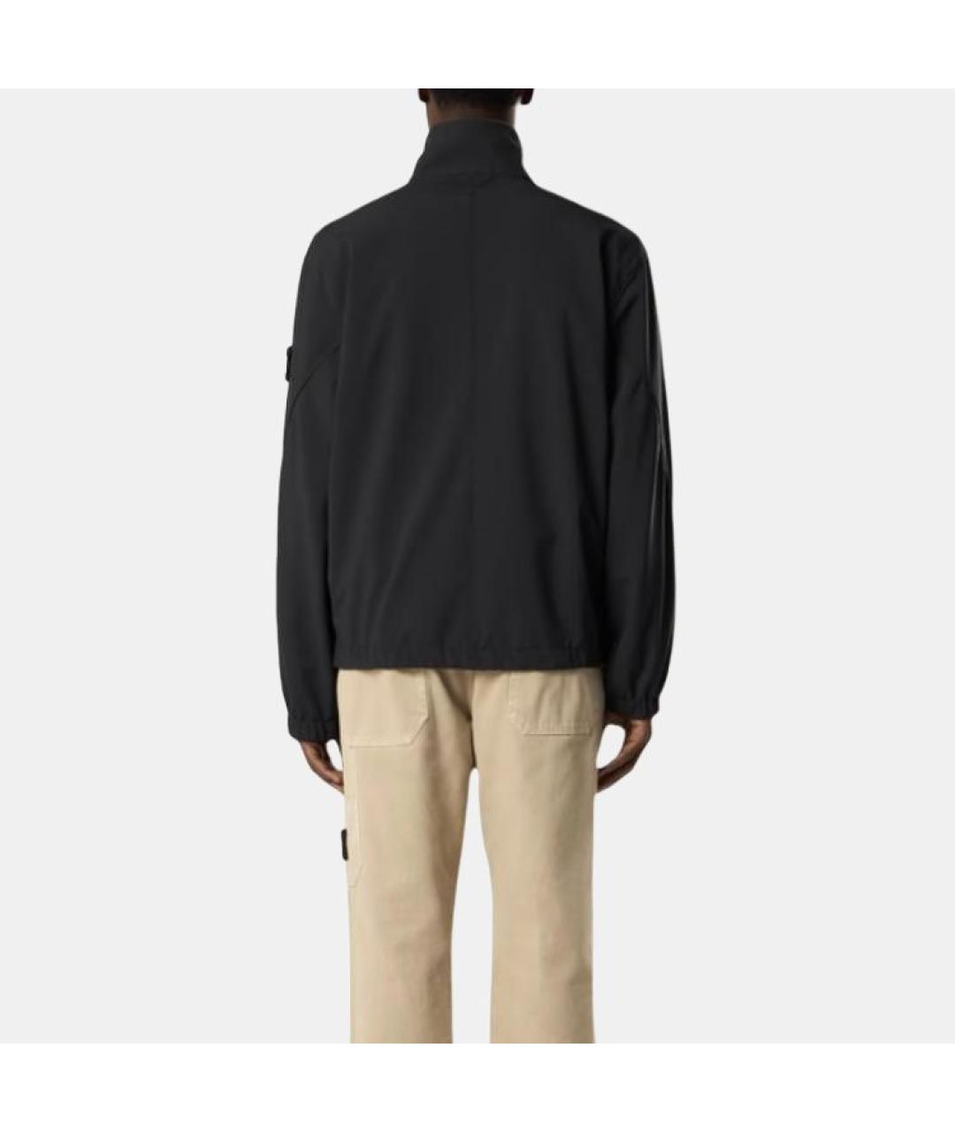 STONE ISLAND Черная куртка, фото 4