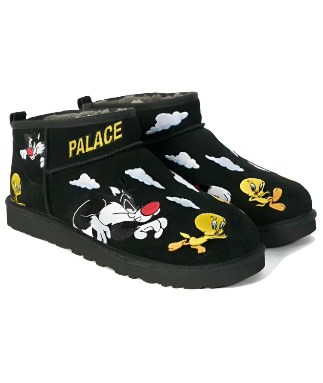 UGG AUSTRALIA Черные ботинки, фото 2