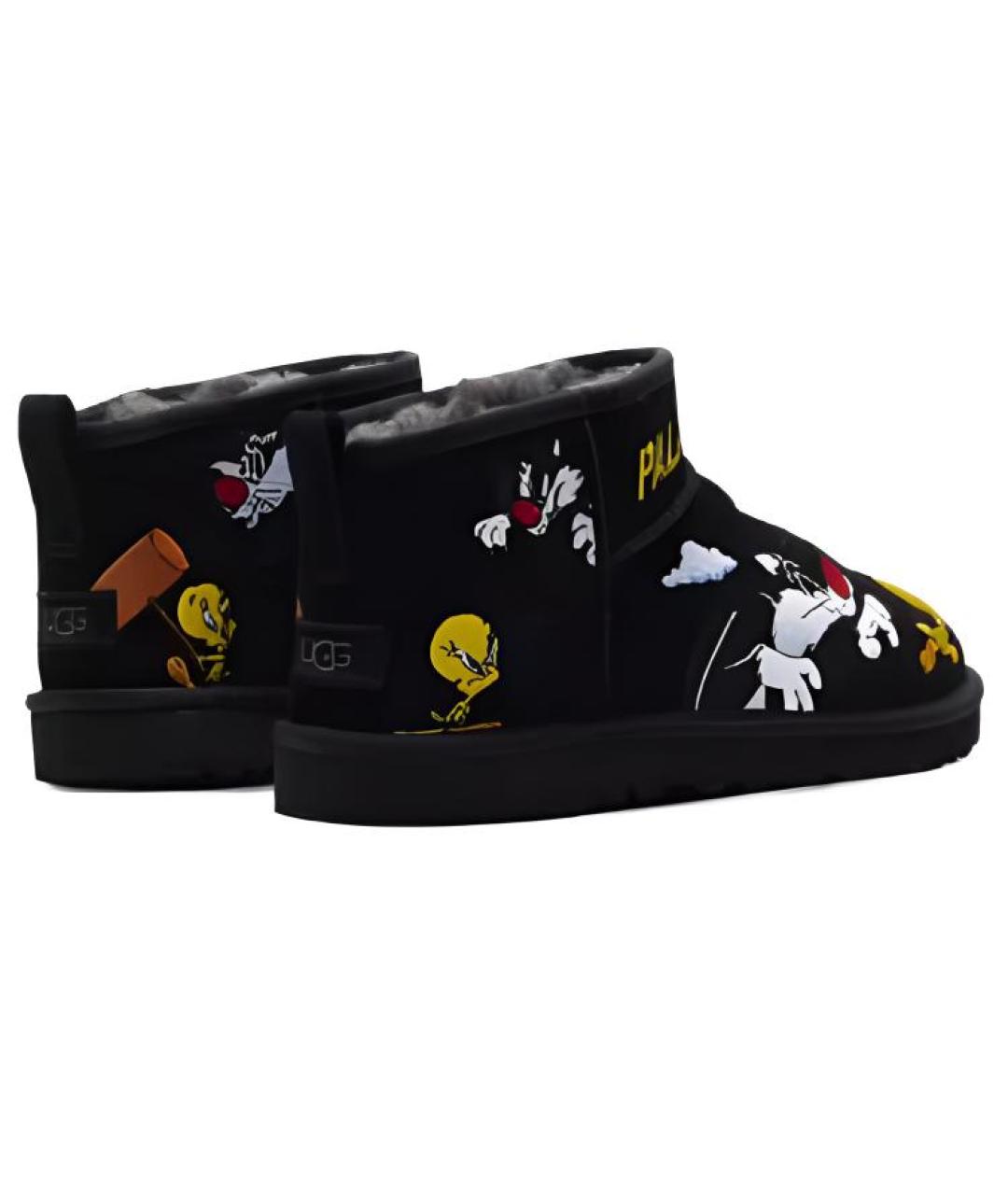 UGG AUSTRALIA Черные ботинки, фото 3