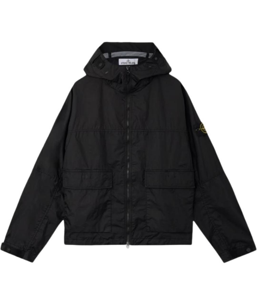 STONE ISLAND Черная куртка, фото 1