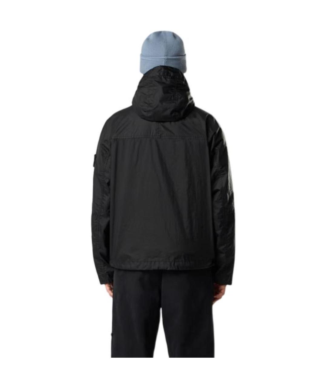 STONE ISLAND Черная куртка, фото 4
