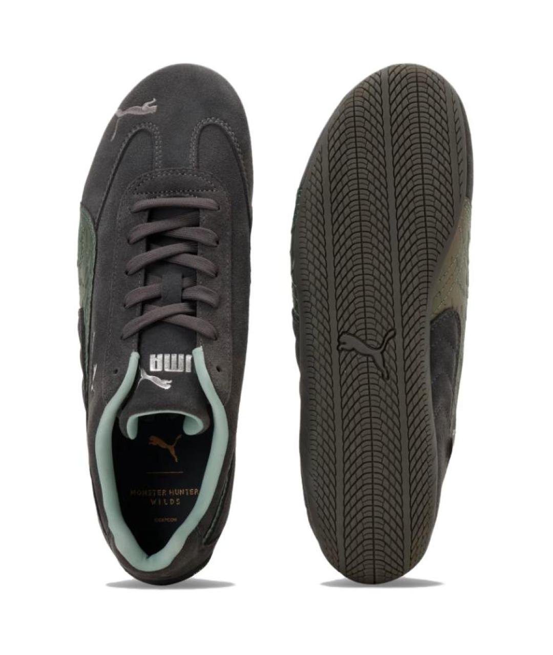 PUMA Серые кеды, фото 5