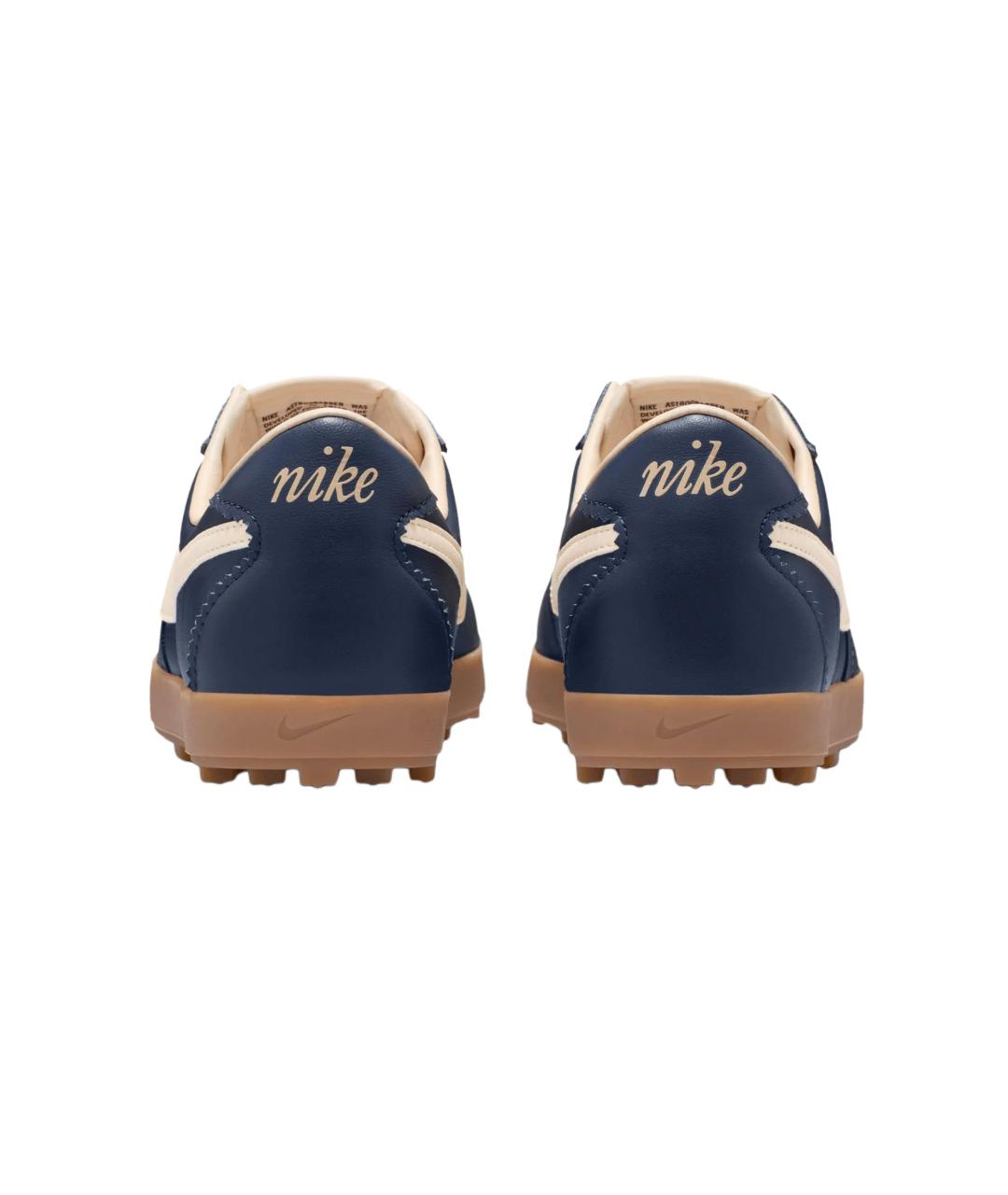 NIKE Темно-синие кожаные кеды, фото 4