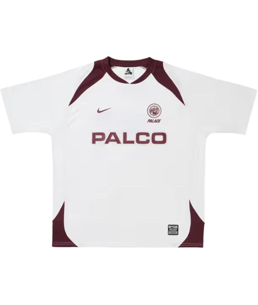 PALACE Белая синтетическая футболка, фото 1