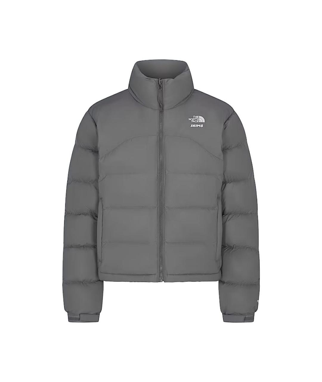 THE NORTH FACE Серая полиамидовая куртка, фото 1