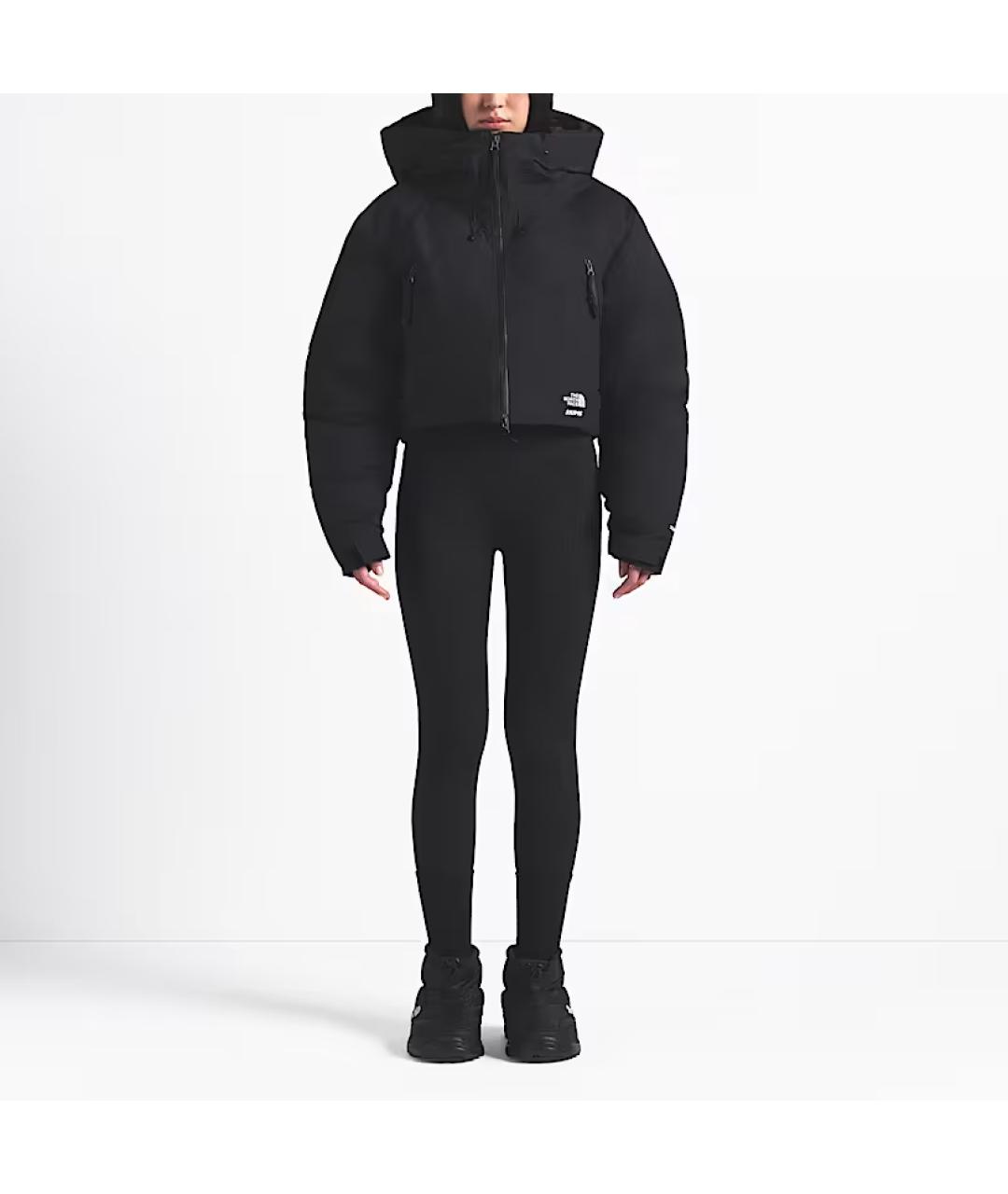 THE NORTH FACE Черная полиамидовая куртка, фото 2