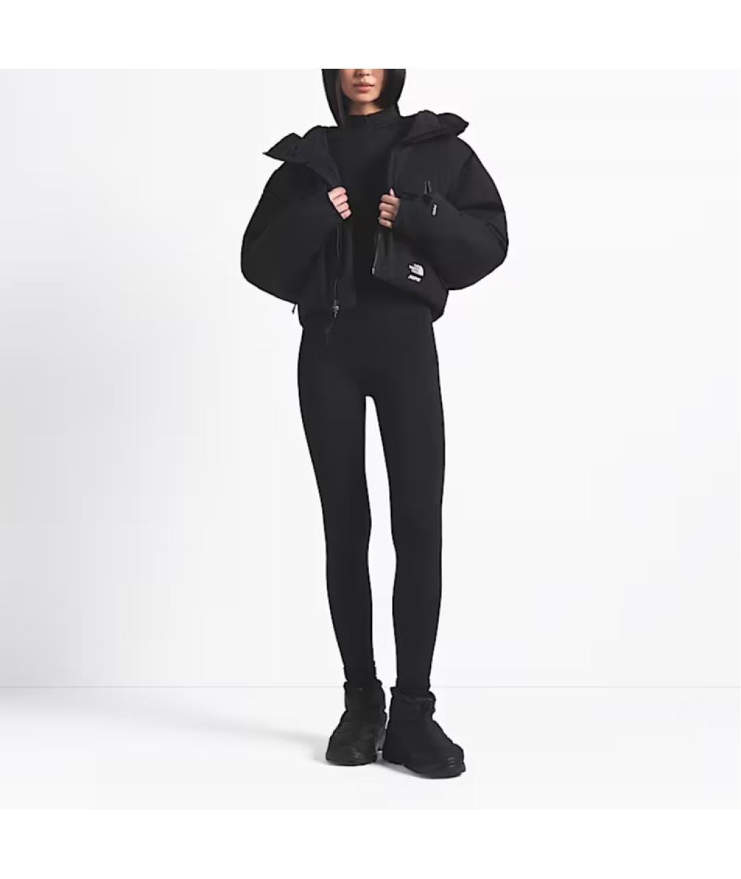 THE NORTH FACE Черная полиамидовая куртка, фото 3