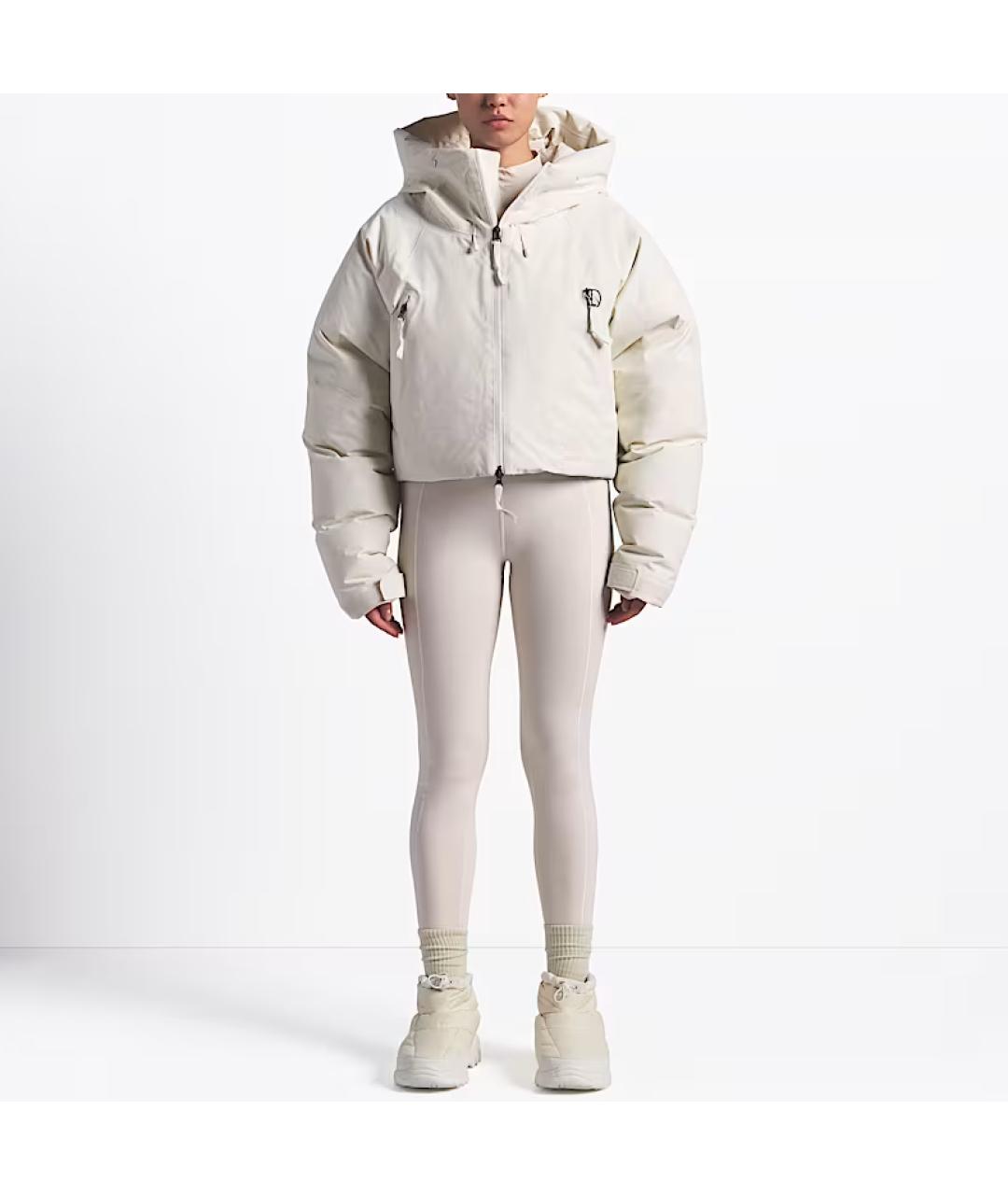 THE NORTH FACE Бежевая полиамидовая куртка, фото 2