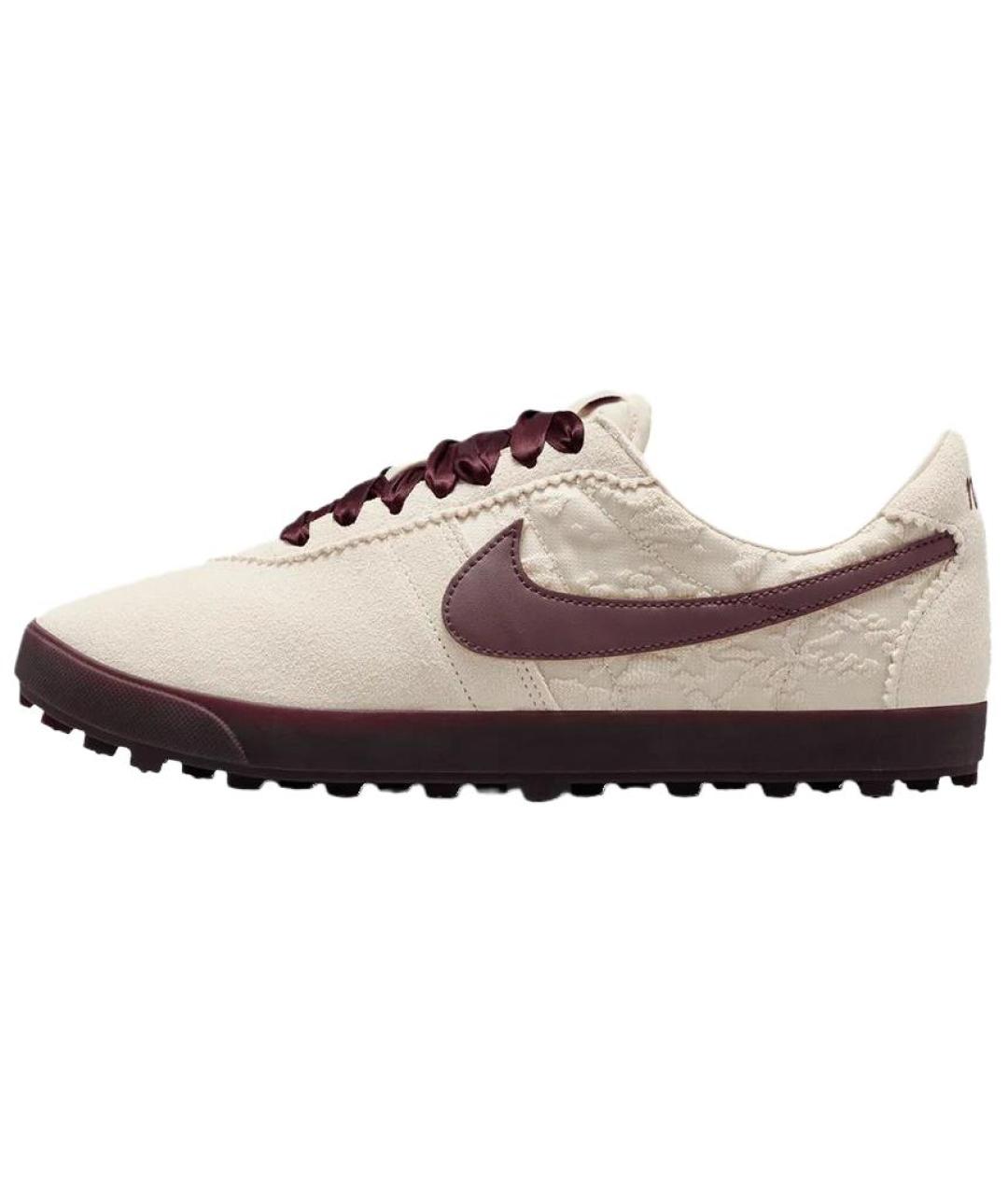 NIKE Бежевые кожаные кеды, фото 2