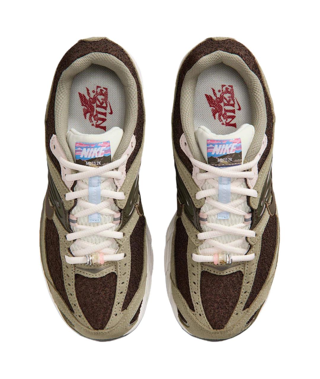 NIKE Зеленые кроссовки, фото 4