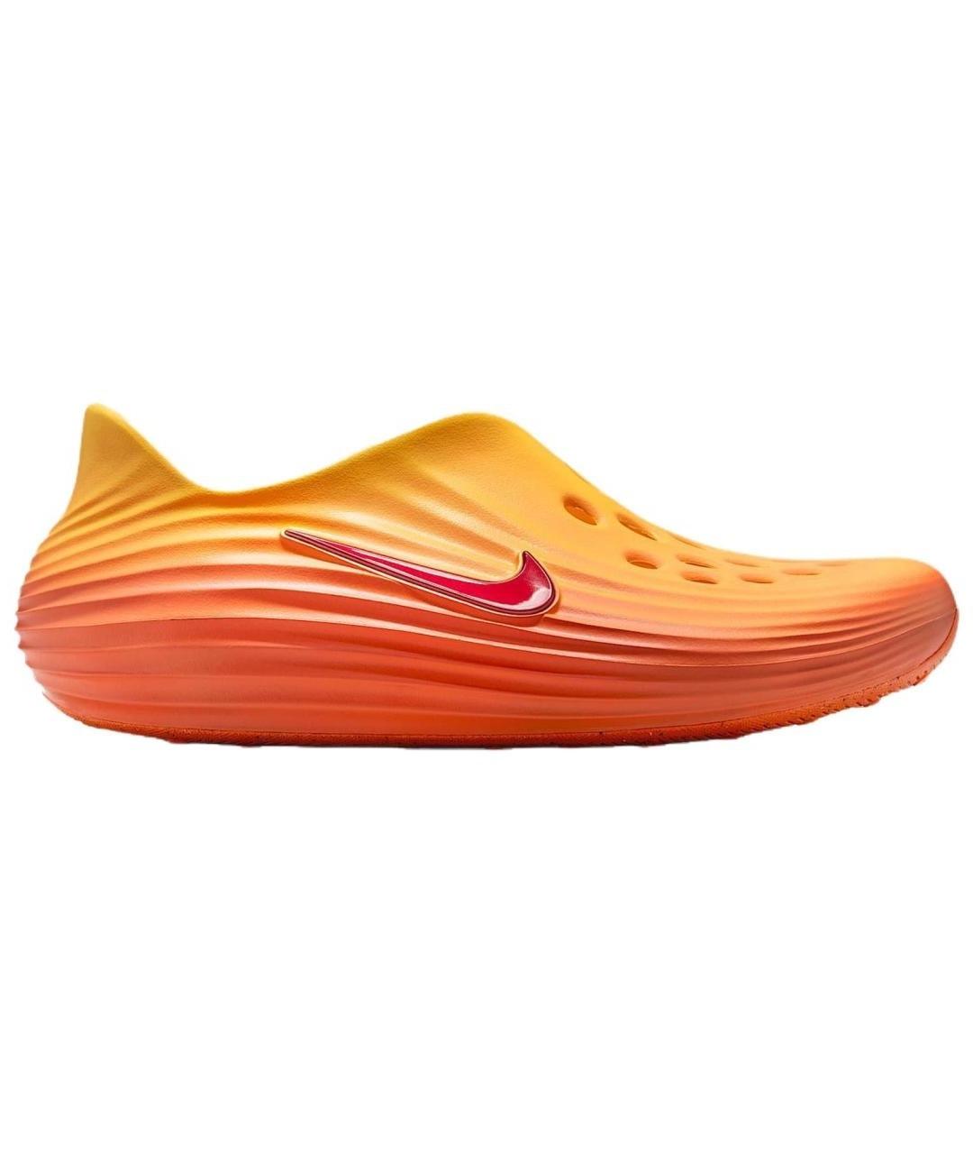 NIKE Оранжевое шлепанцы, фото 1