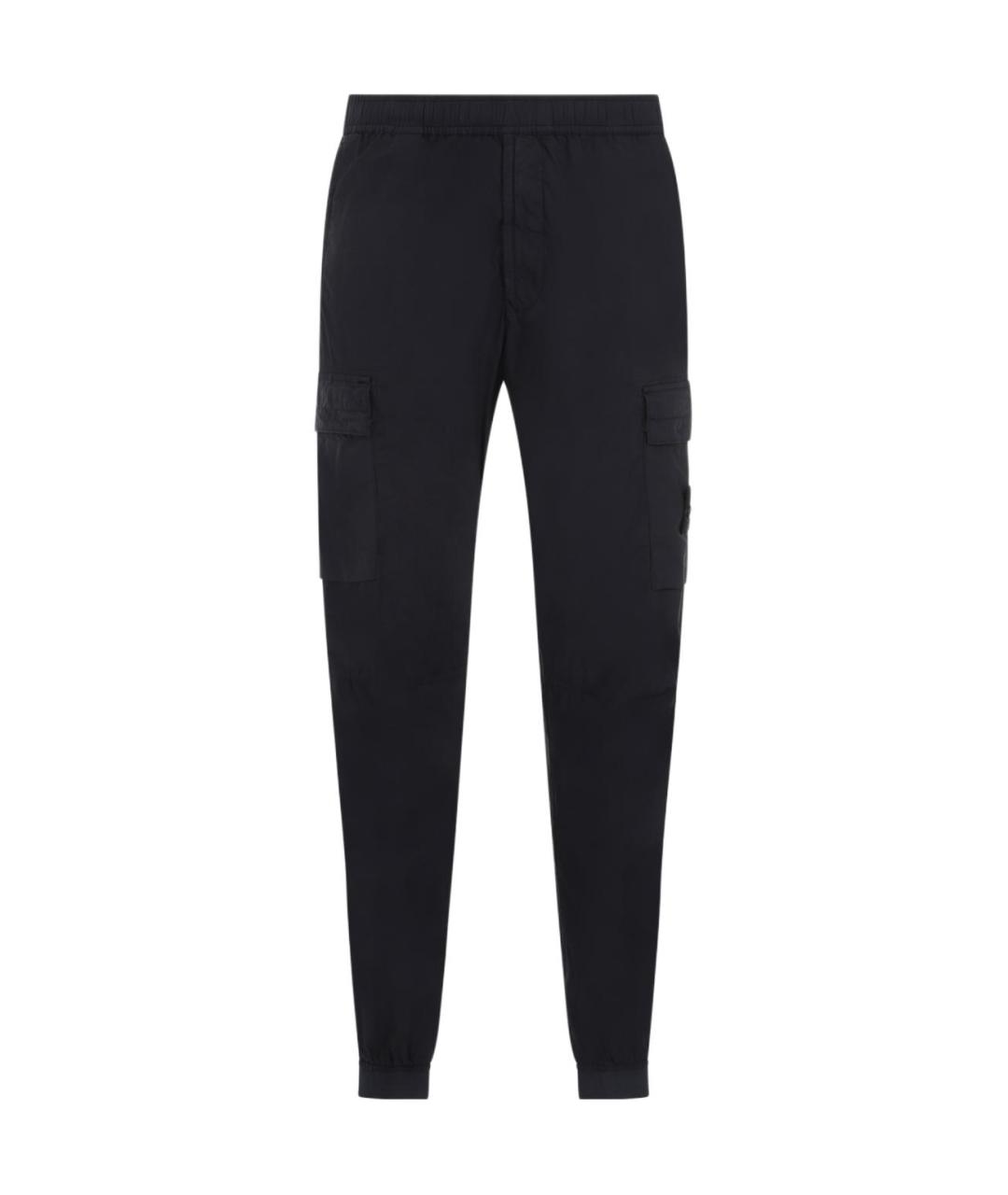 STONE ISLAND Синие брюки чинос, фото 1