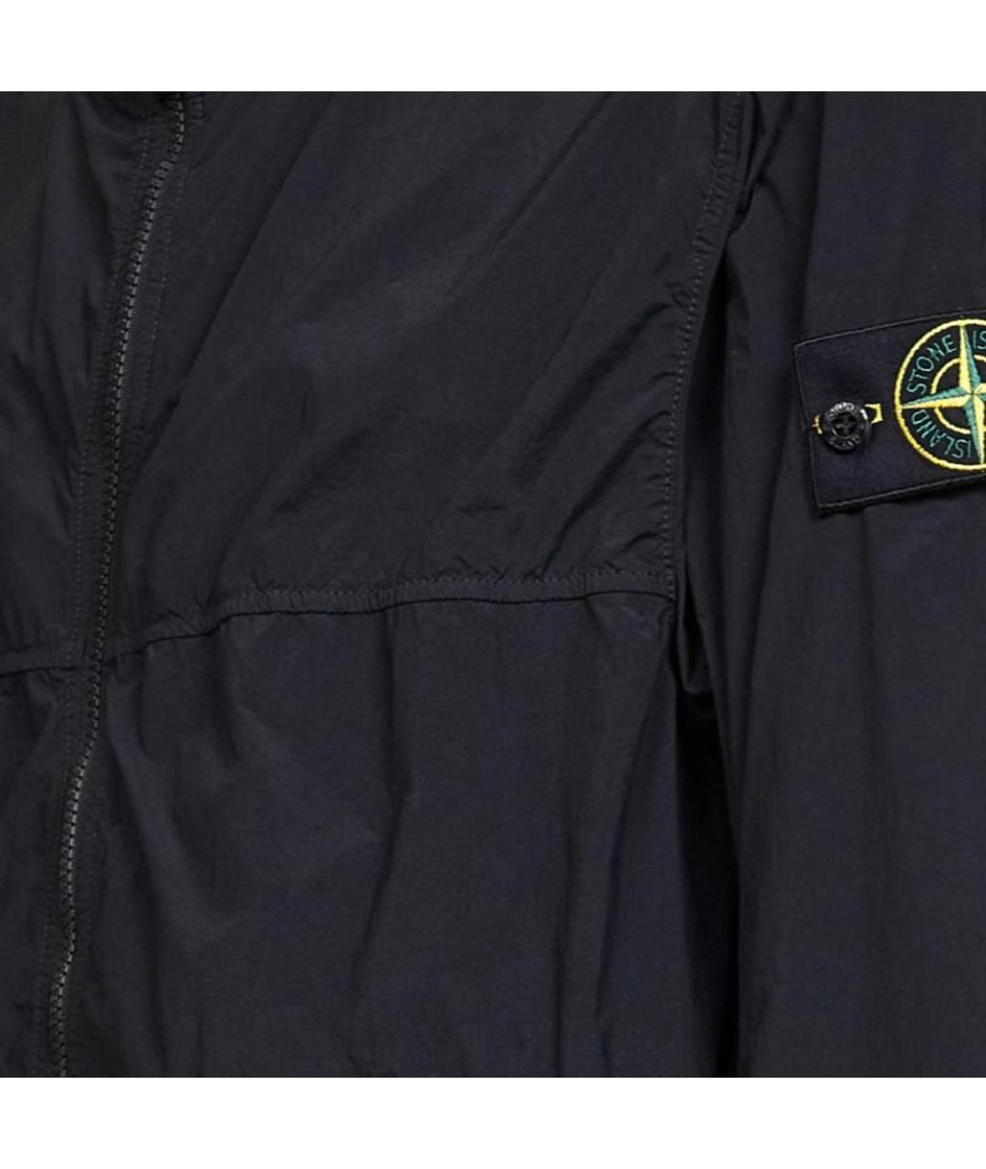 STONE ISLAND Черная полиамидовая куртка, фото 3