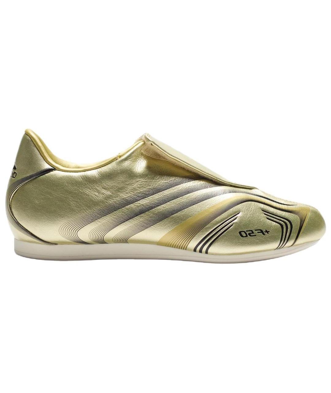 ADIDAS Золотые кроссовки, фото 1