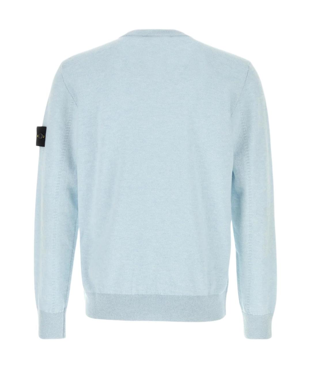 STONE ISLAND Синий джемпер / свитер, фото 2