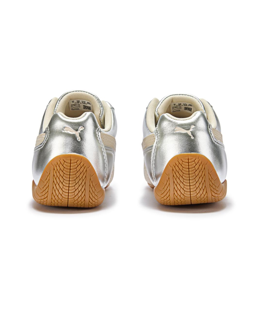 PUMA Серебряные кеды, фото 4