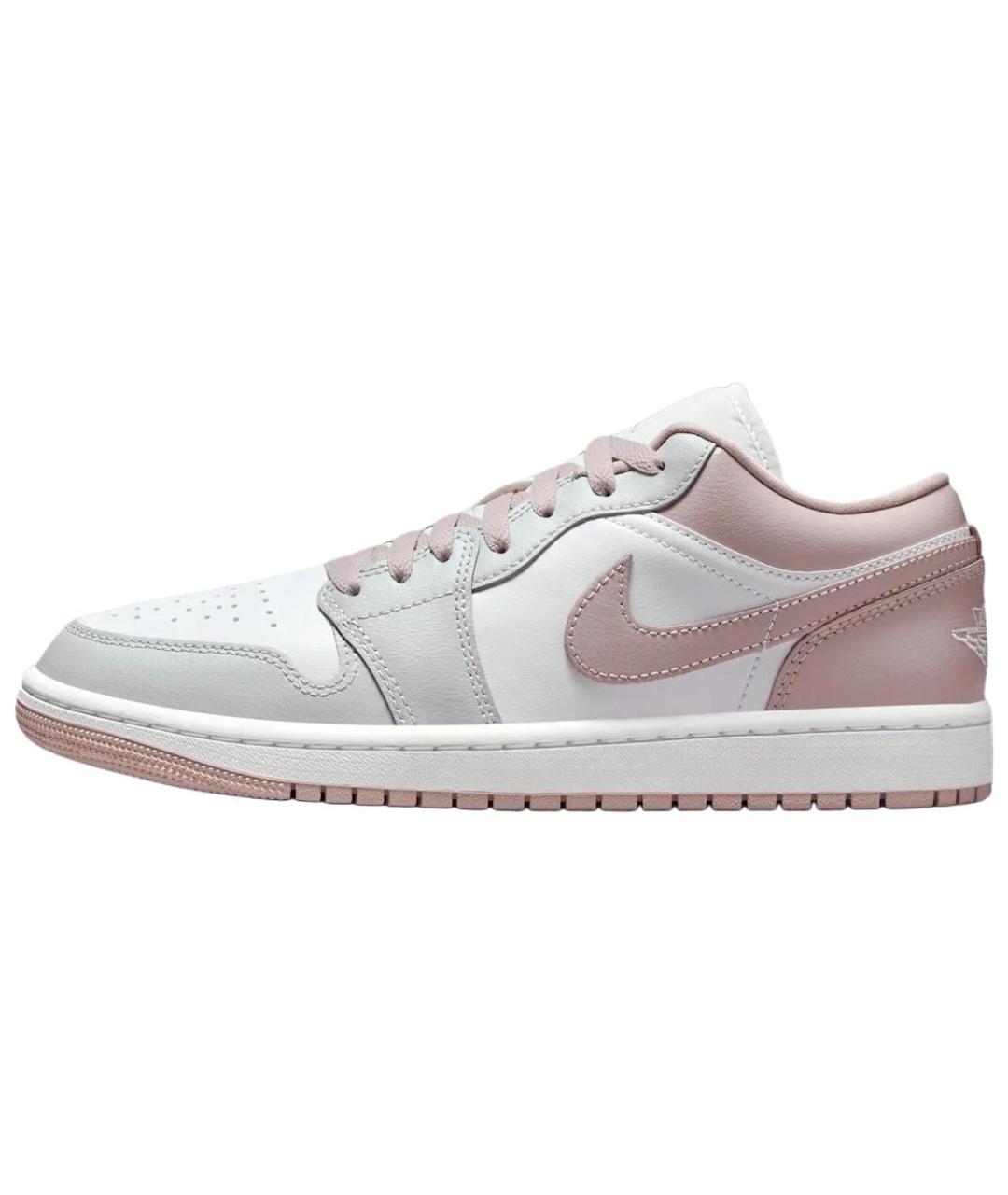 JORDAN Розовые кожаные кеды, фото 2