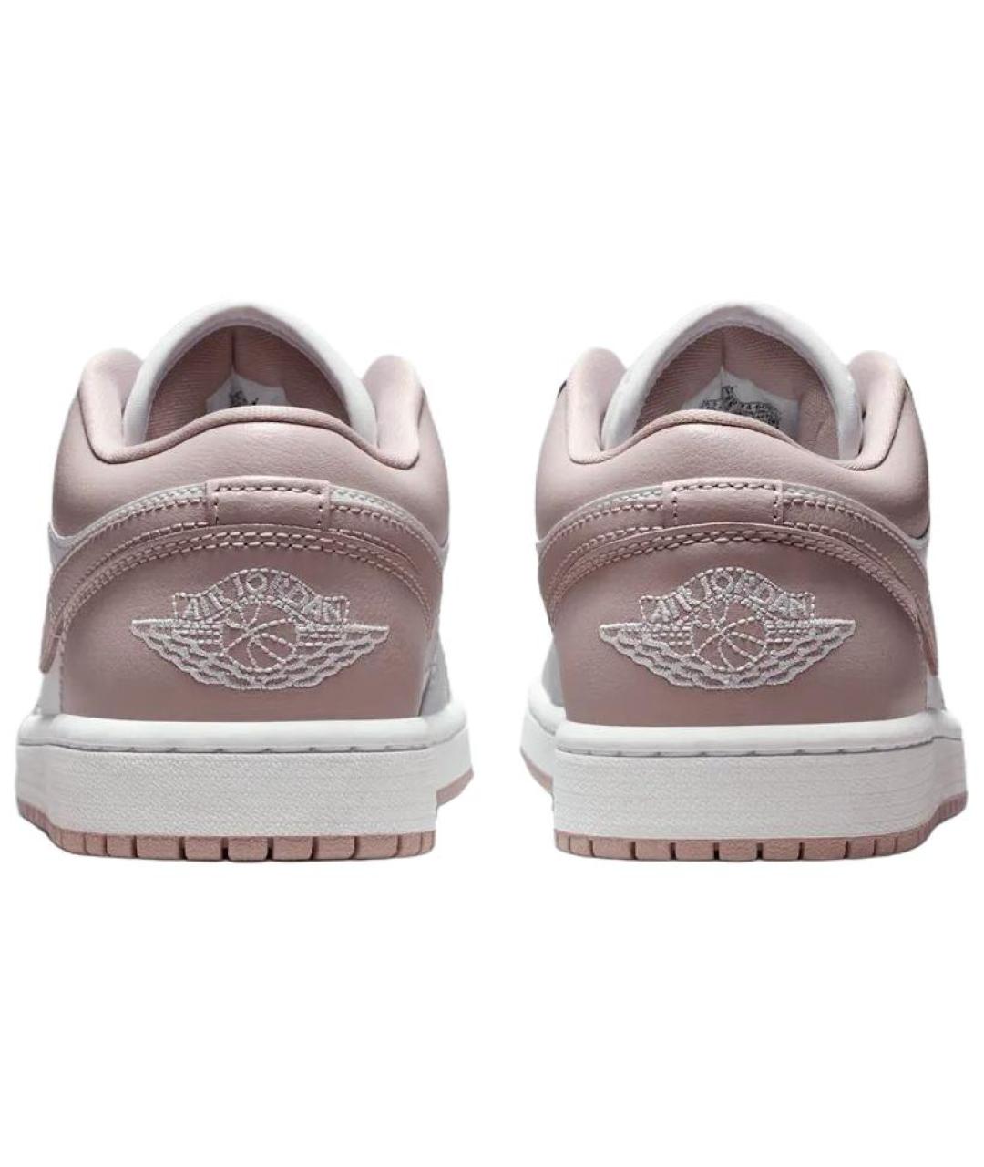 JORDAN Розовые кожаные кеды, фото 5