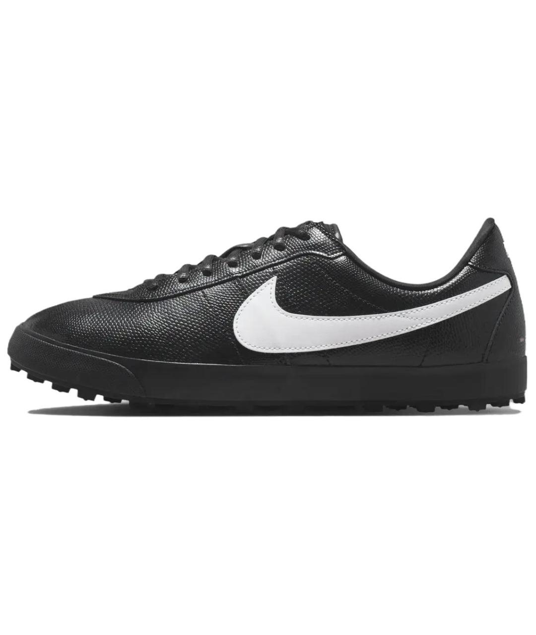 NIKE Черные кожаные кроссовки, фото 2