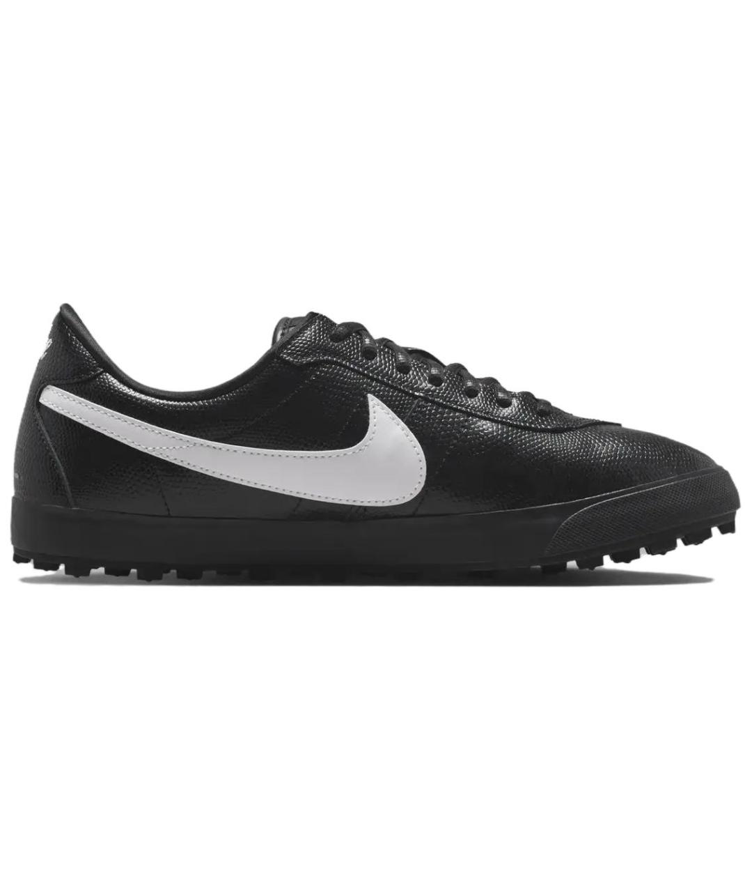 NIKE Черные кожаные кроссовки, фото 1