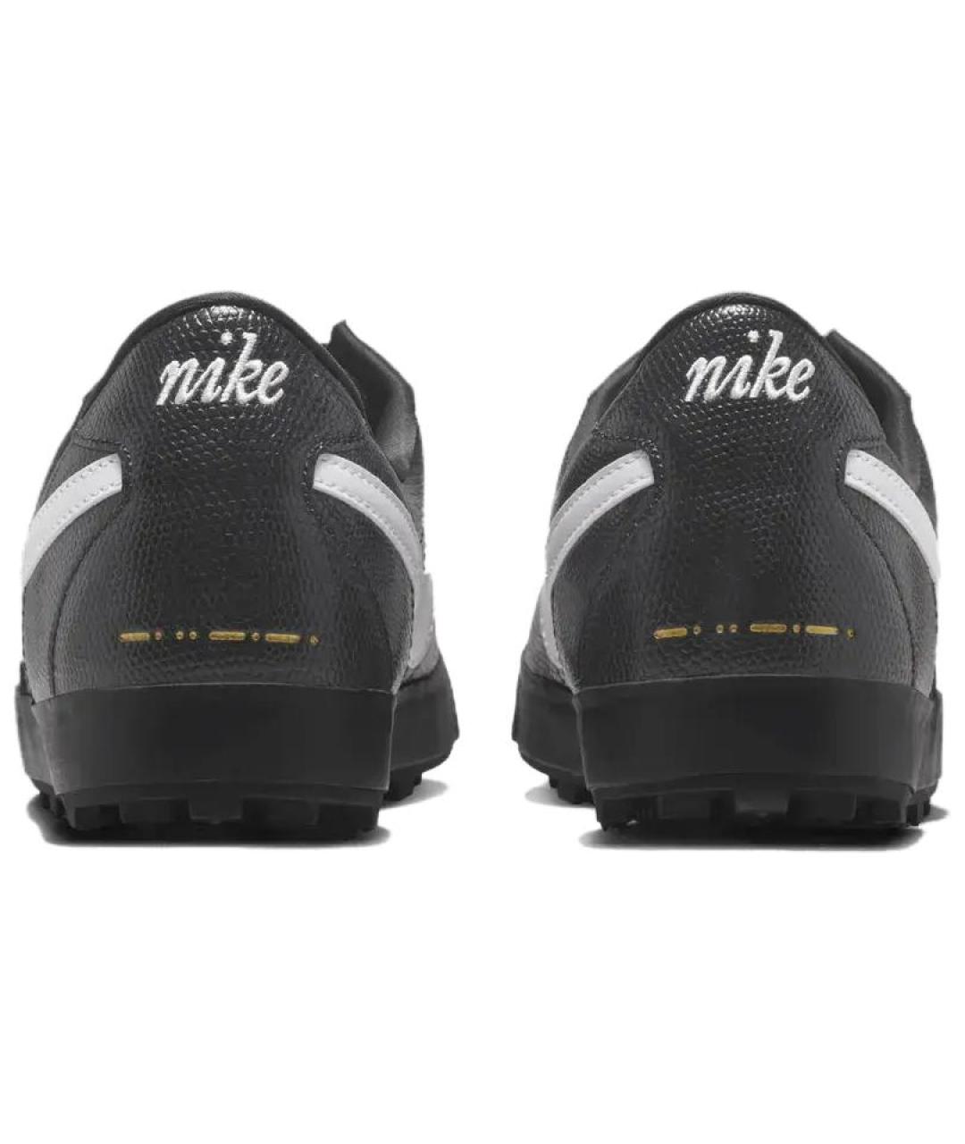 NIKE Черные кожаные кроссовки, фото 3