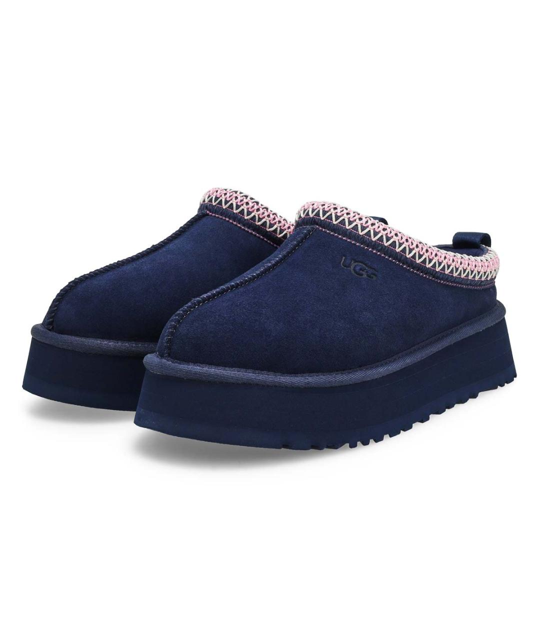 UGG AUSTRALIA Синие замшевые мюли, фото 4