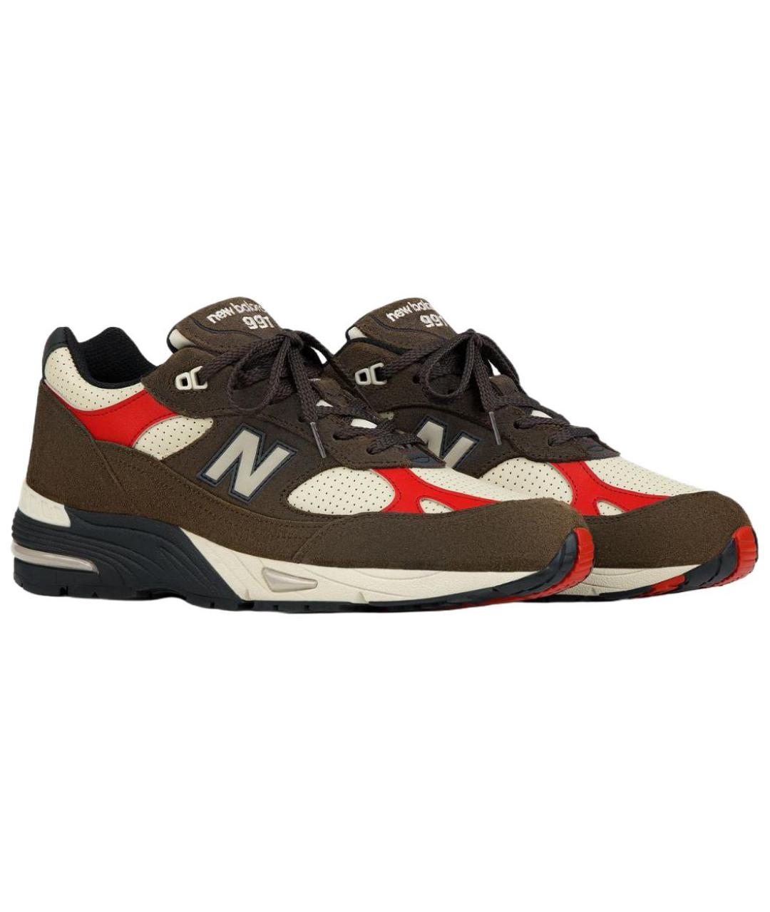 NEW BALANCE Коричневые кроссовки, фото 2