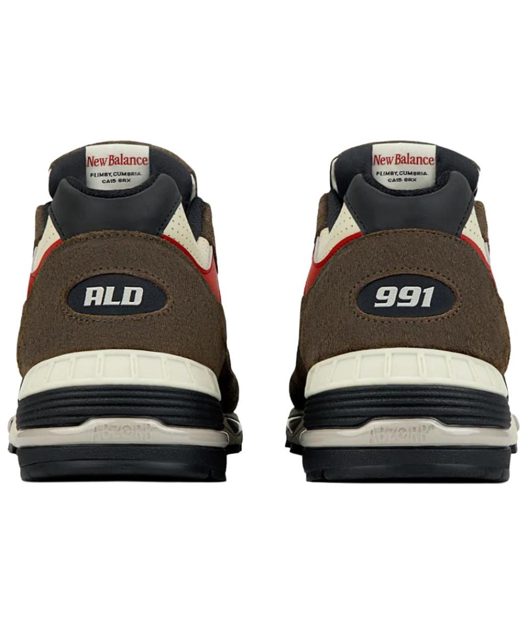 NEW BALANCE Коричневые кроссовки, фото 4