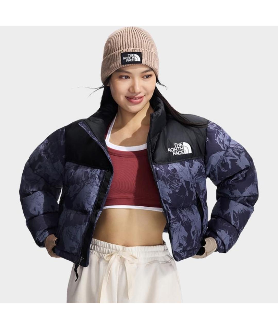 THE NORTH FACE Синяя полиамидовая куртка, фото 3