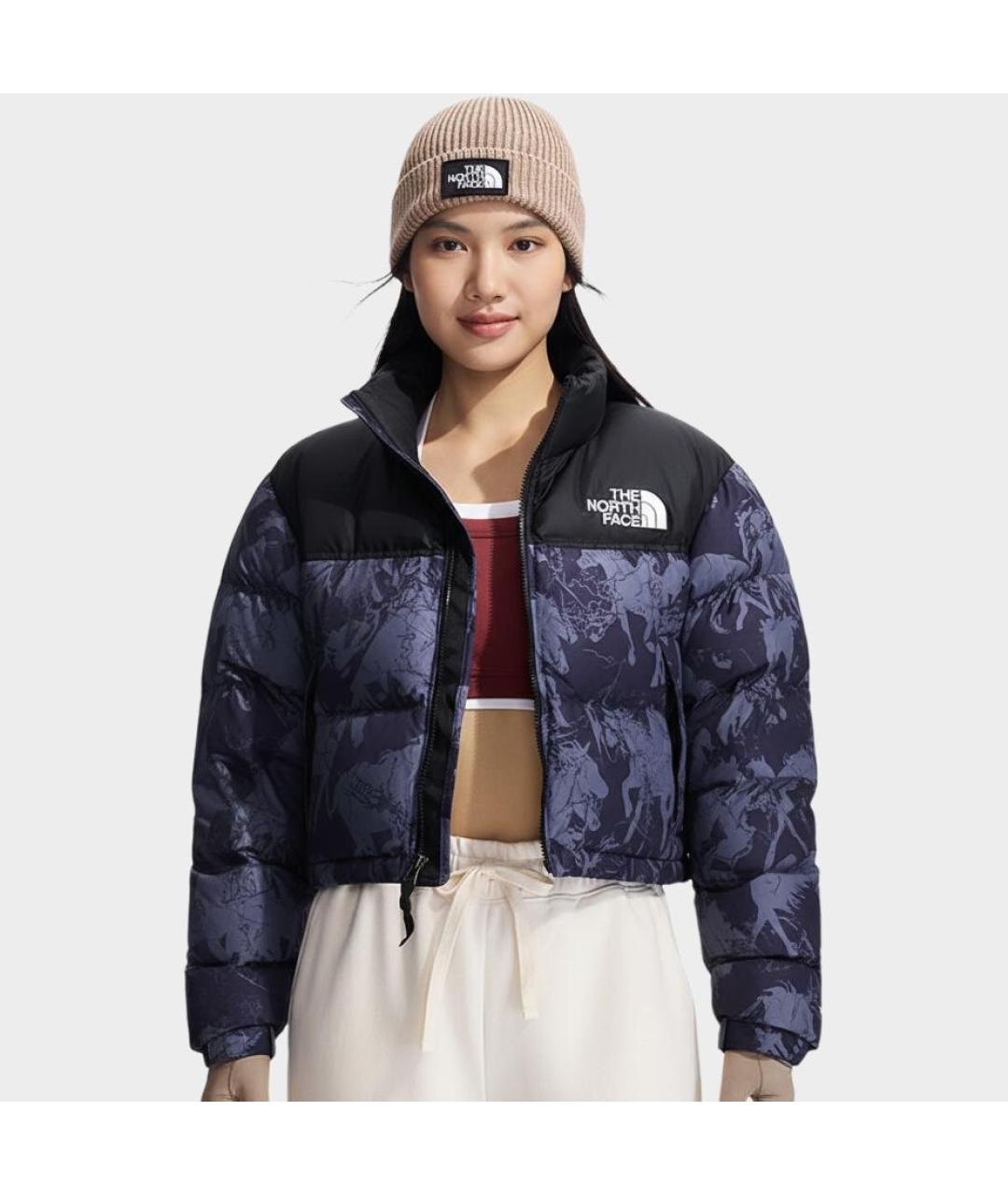 THE NORTH FACE Синяя полиамидовая куртка, фото 2