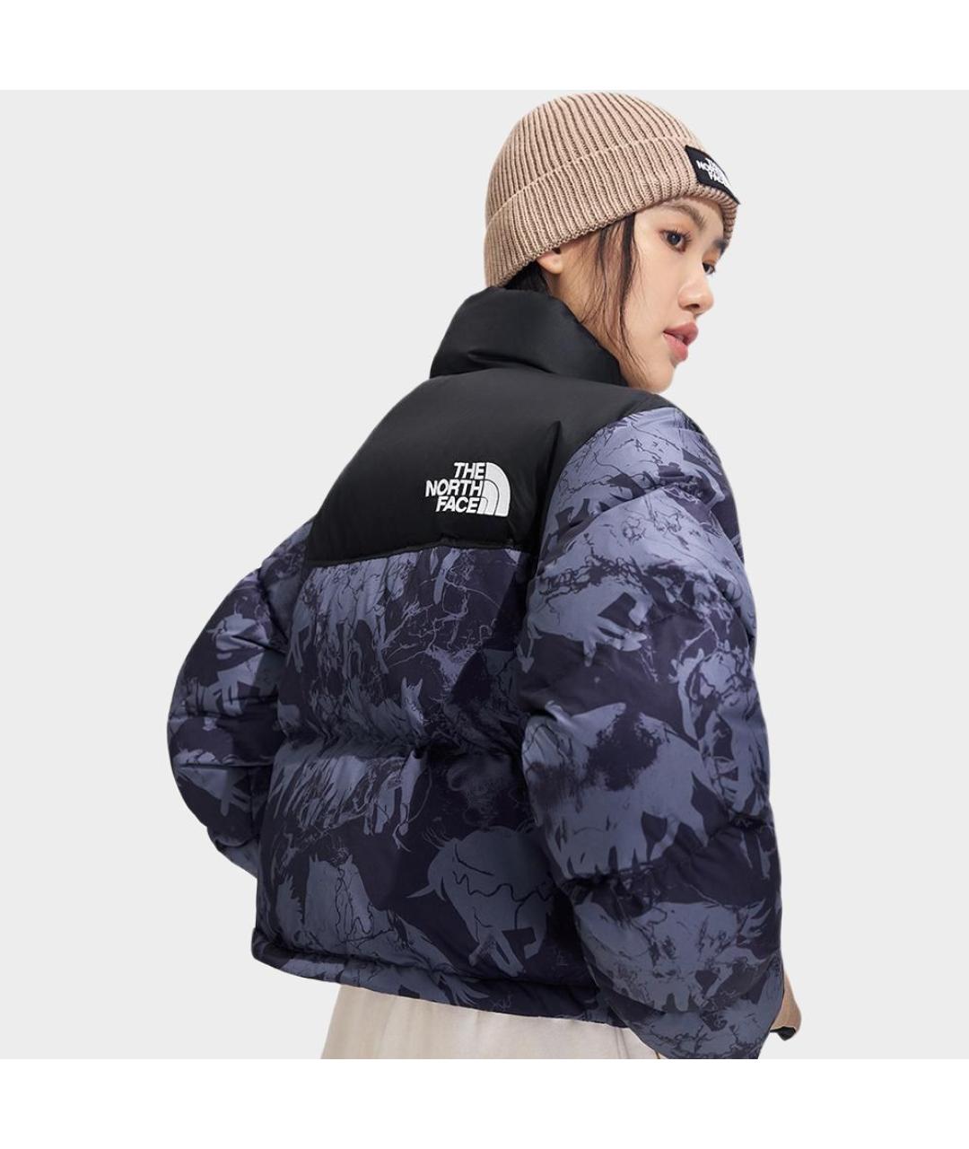 THE NORTH FACE Синяя полиамидовая куртка, фото 4
