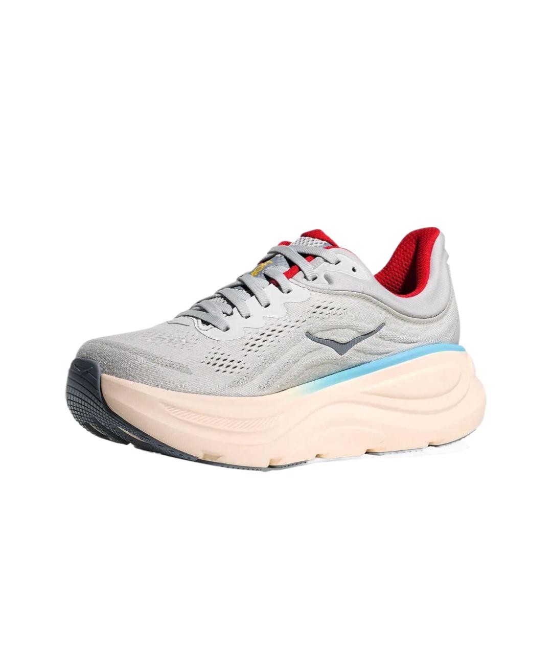 HOKA Серые текстильные кроссовки, фото 2