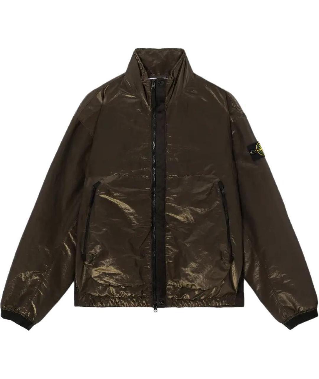 STONE ISLAND Коричневая куртка, фото 1